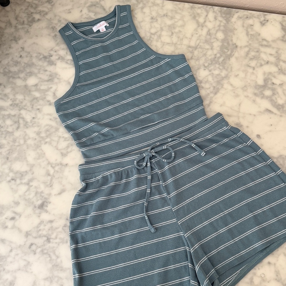 Colsie Striped Pajama Set 2-piece